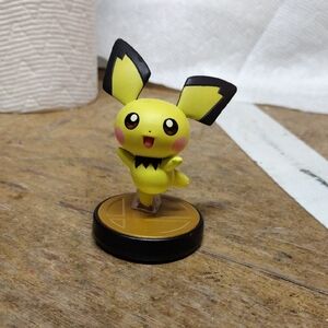 Super Smash Brothers Pichu Amiibo